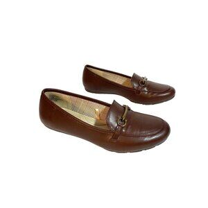 Cliffs by White Mountain Brown Glowing Loafers Size 7 1/2‎